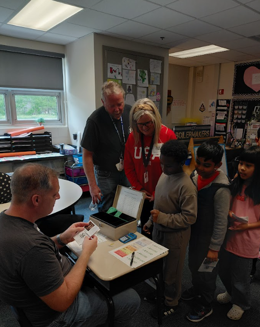 Second grade Ellis Island Simulation