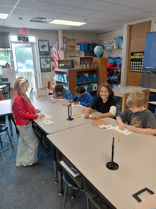 Second grade Ellis Island Simulation