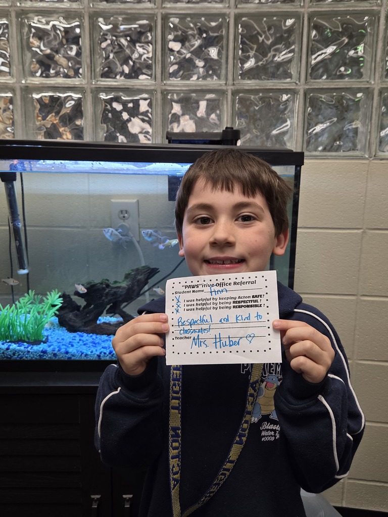 Student with Pawsitive Office Referral
