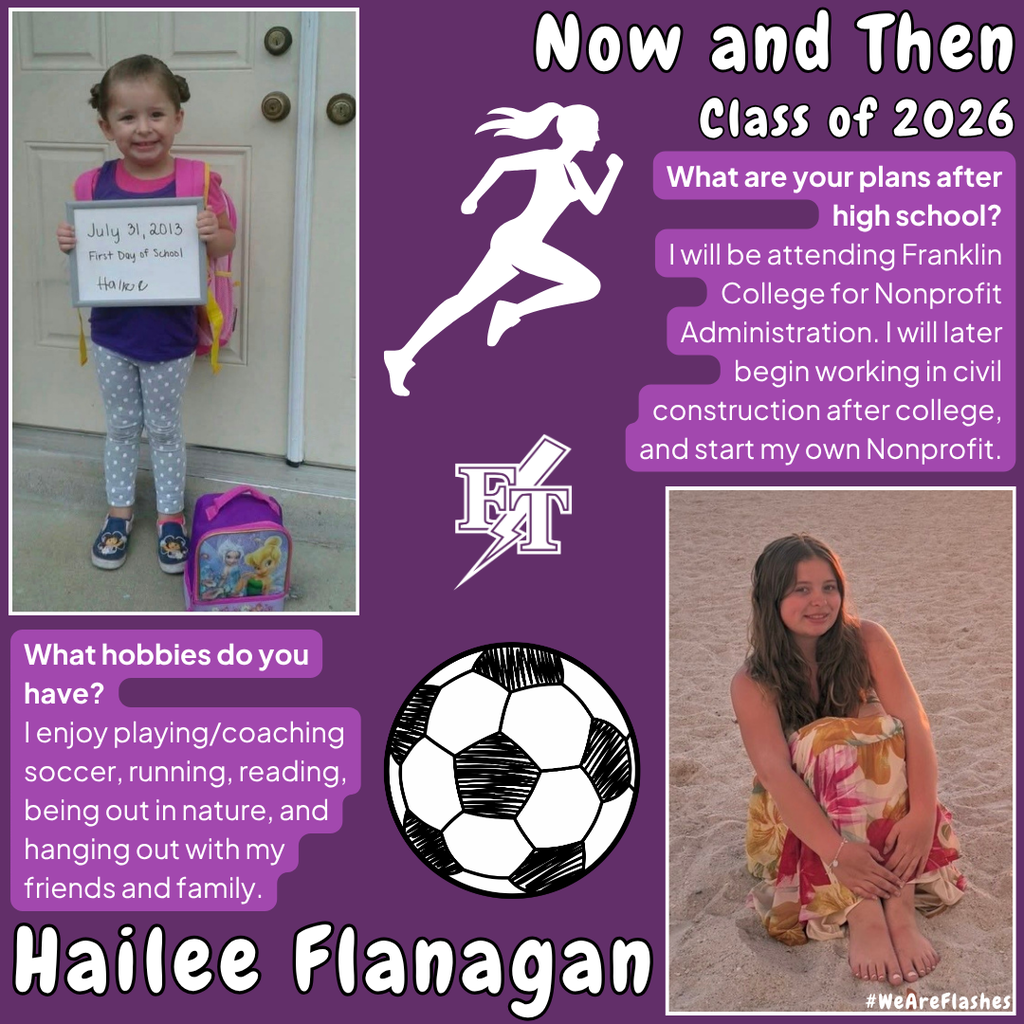 Hailee Flanagan Senior Now and Then