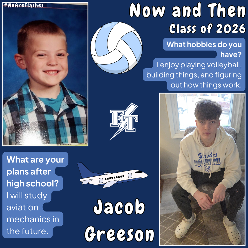 Jacob Greeson Senior Now and Then