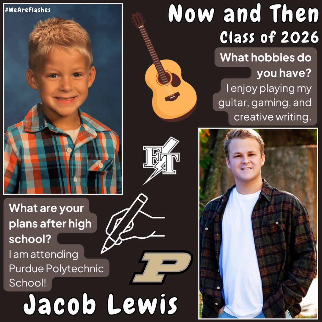 Jacob Lewis Senior Now and Then