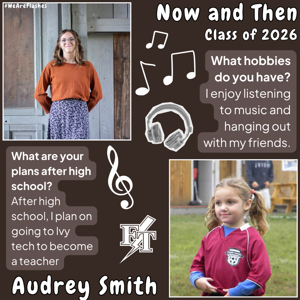 Audrey Smith Senior now and then