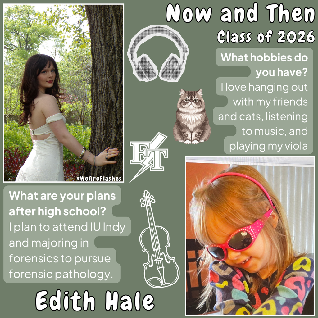 Edith Hale Senior now and then