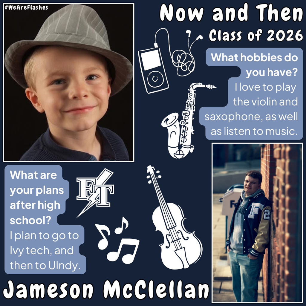 Jameson McClellan Senior Now and Then