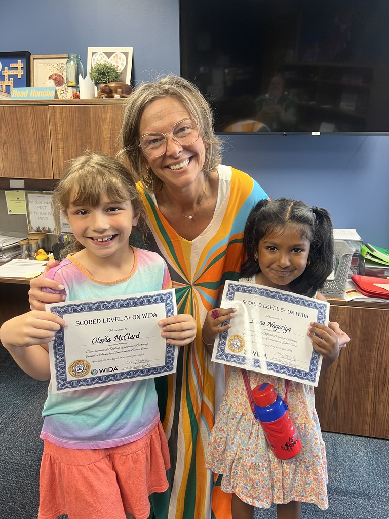 proud of our girls who have scored 5+on their WIDA assessments.