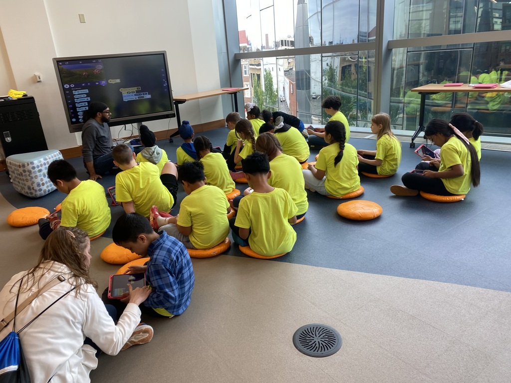 3rd grade field trip to the Central Library