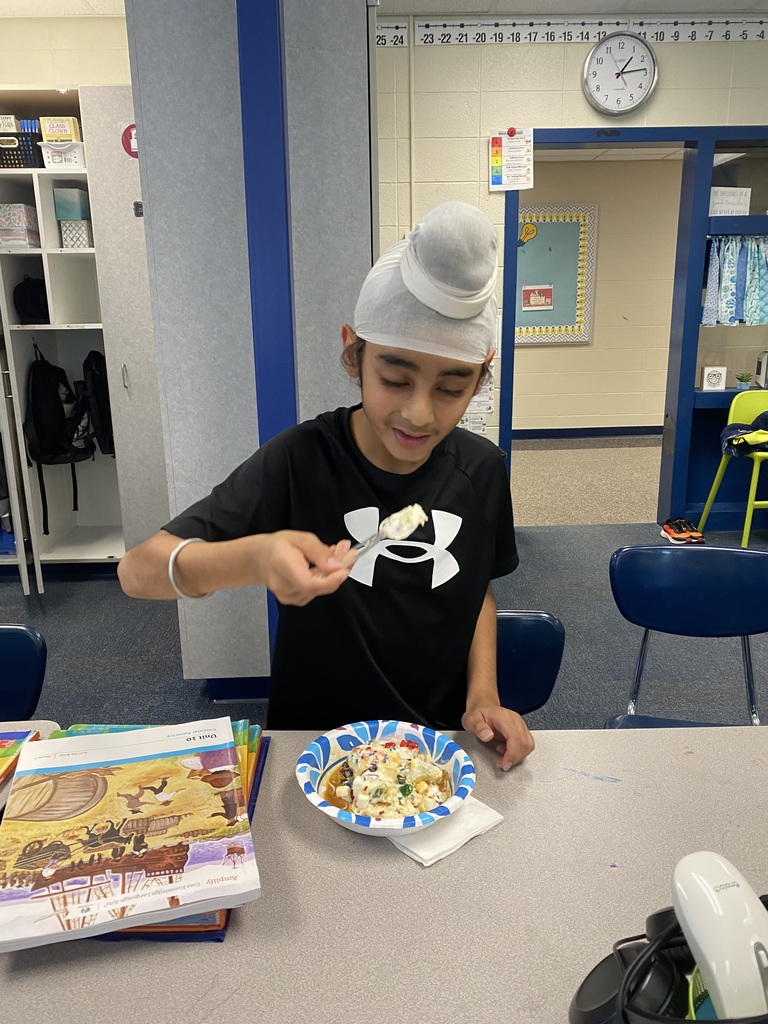 Mrs. Goodman's third grade class's ice cream reward