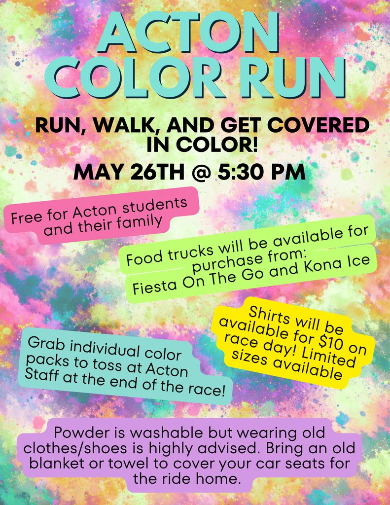Acton Color Run