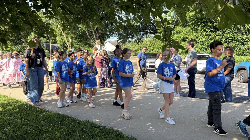 3rd grade graduation walk