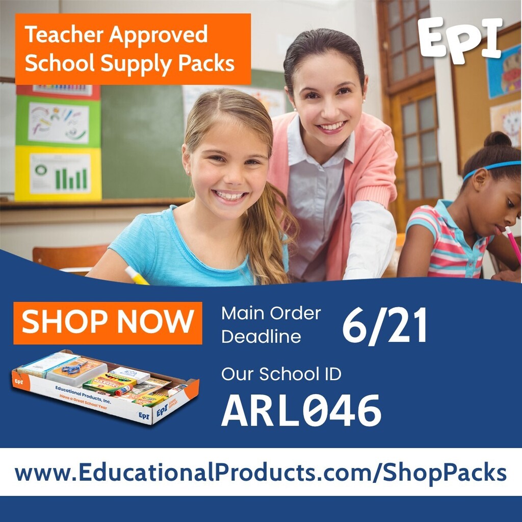 Arlington School Supply packs