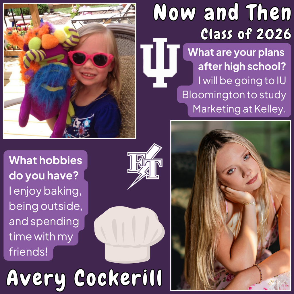 Avery Cockerill Senior Now and Then 