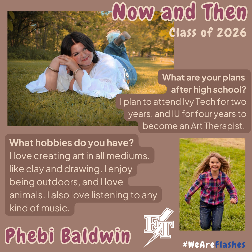 Phebi Baldwin Senior Now and Then 