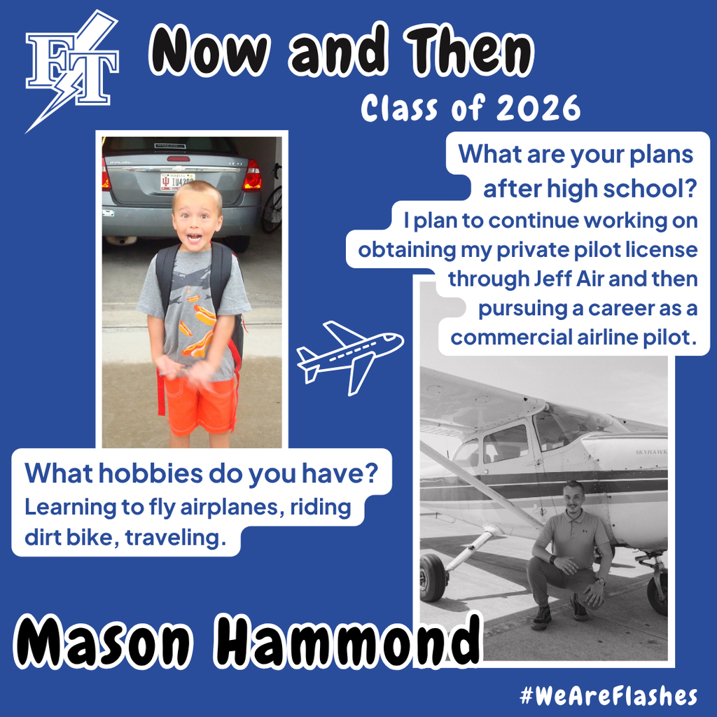 Mason Hammond Senior Now and Then 