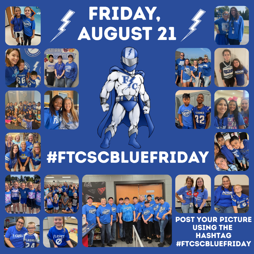 flashes blue spirit day 8/21