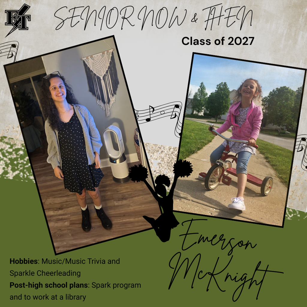 Emerson McKnight Senior Now and Then