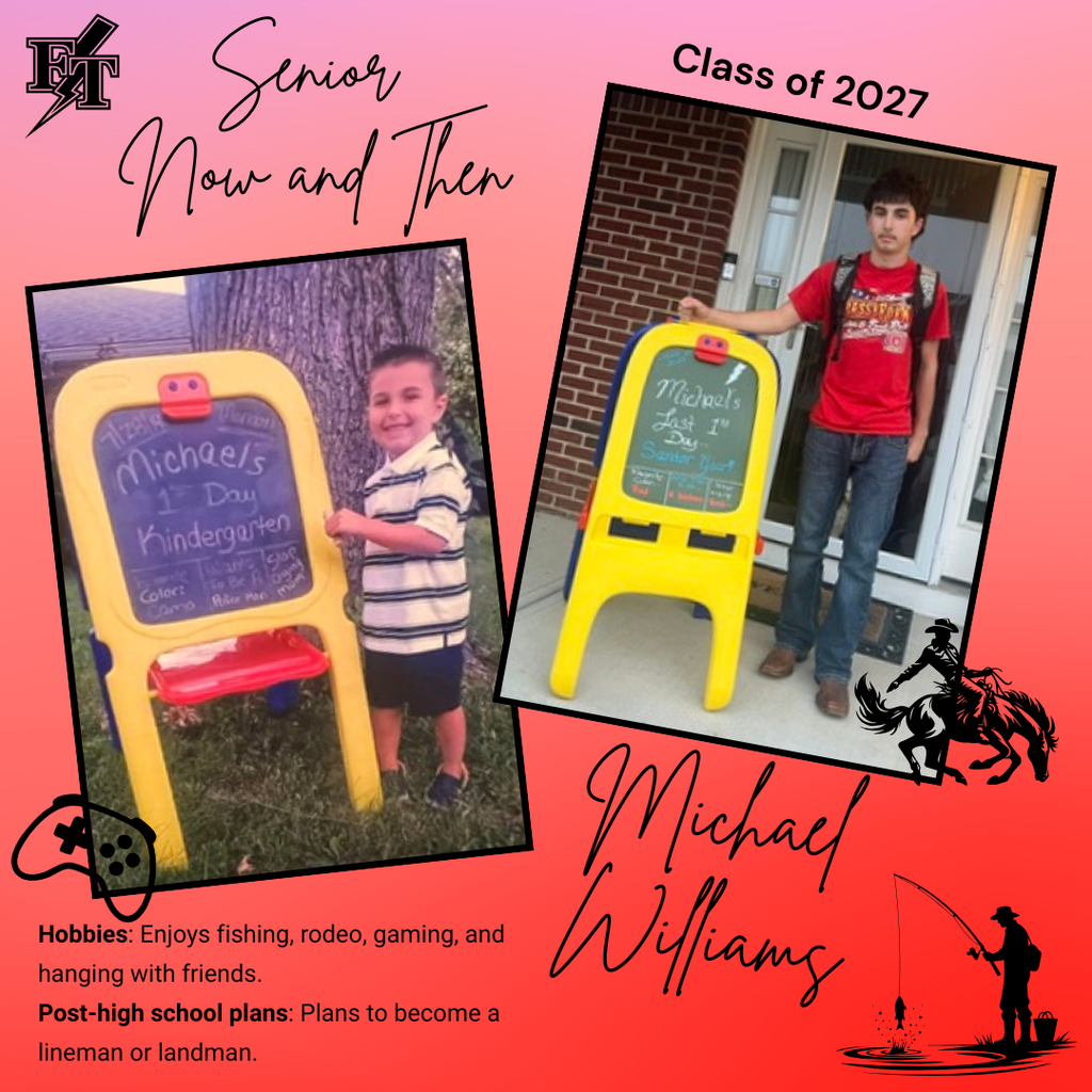 Michael Williams Senior Now and Then