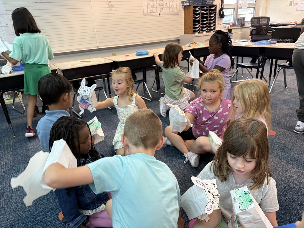 Mrs. Miller’s class had fun wrapping up CKLA’s Fables and Stories, by acting out “The Tortoise and the Hare”.