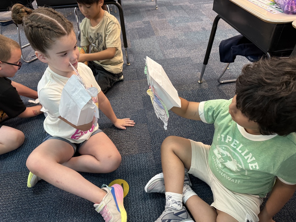 Mrs. Miller’s class had fun wrapping up CKLA’s Fables and Stories, by acting out “The Tortoise and the Hare”.