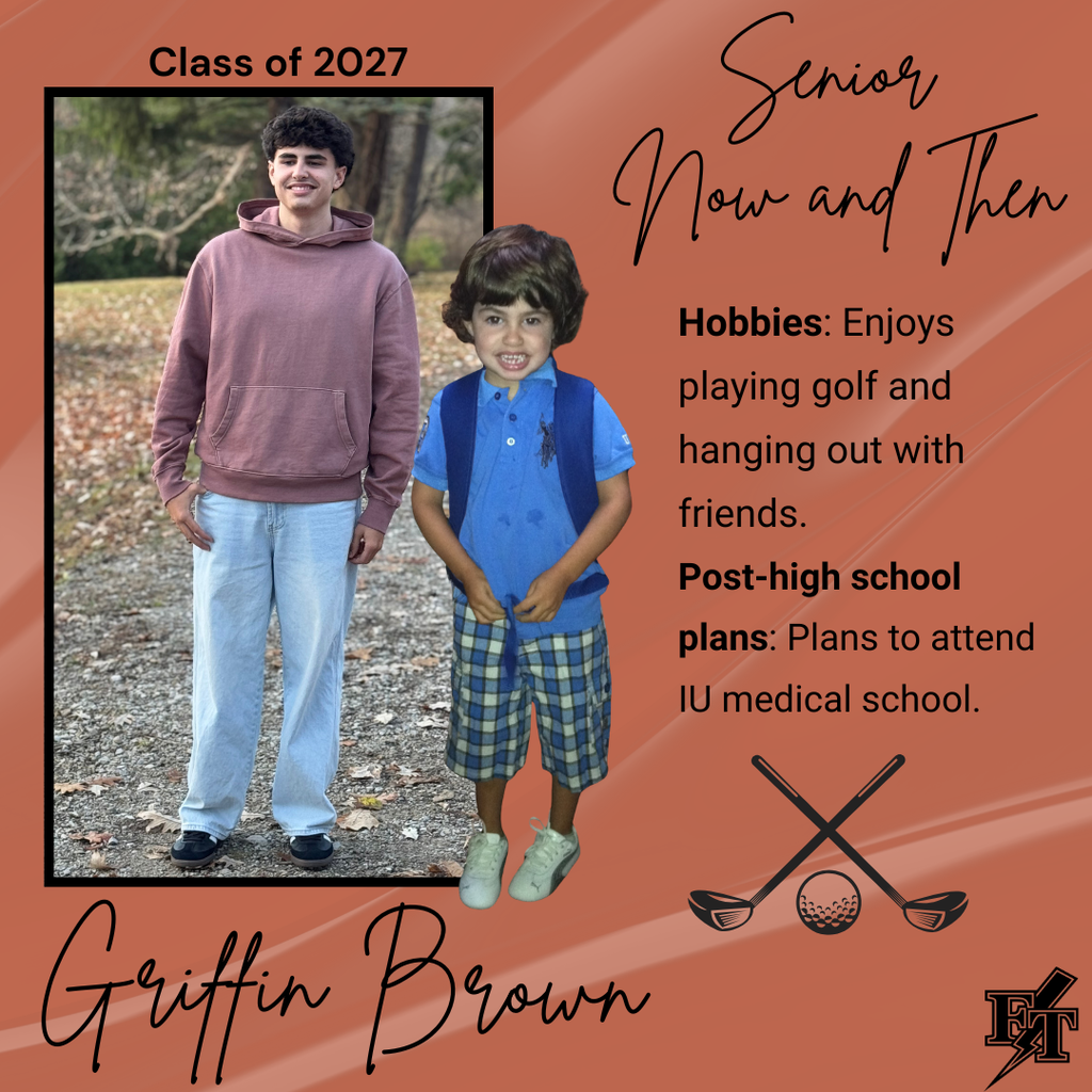 Griffin Brown Senior Now and then