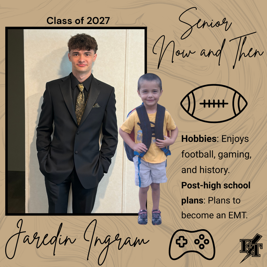 Jaredin Ingram Senior Now and Then