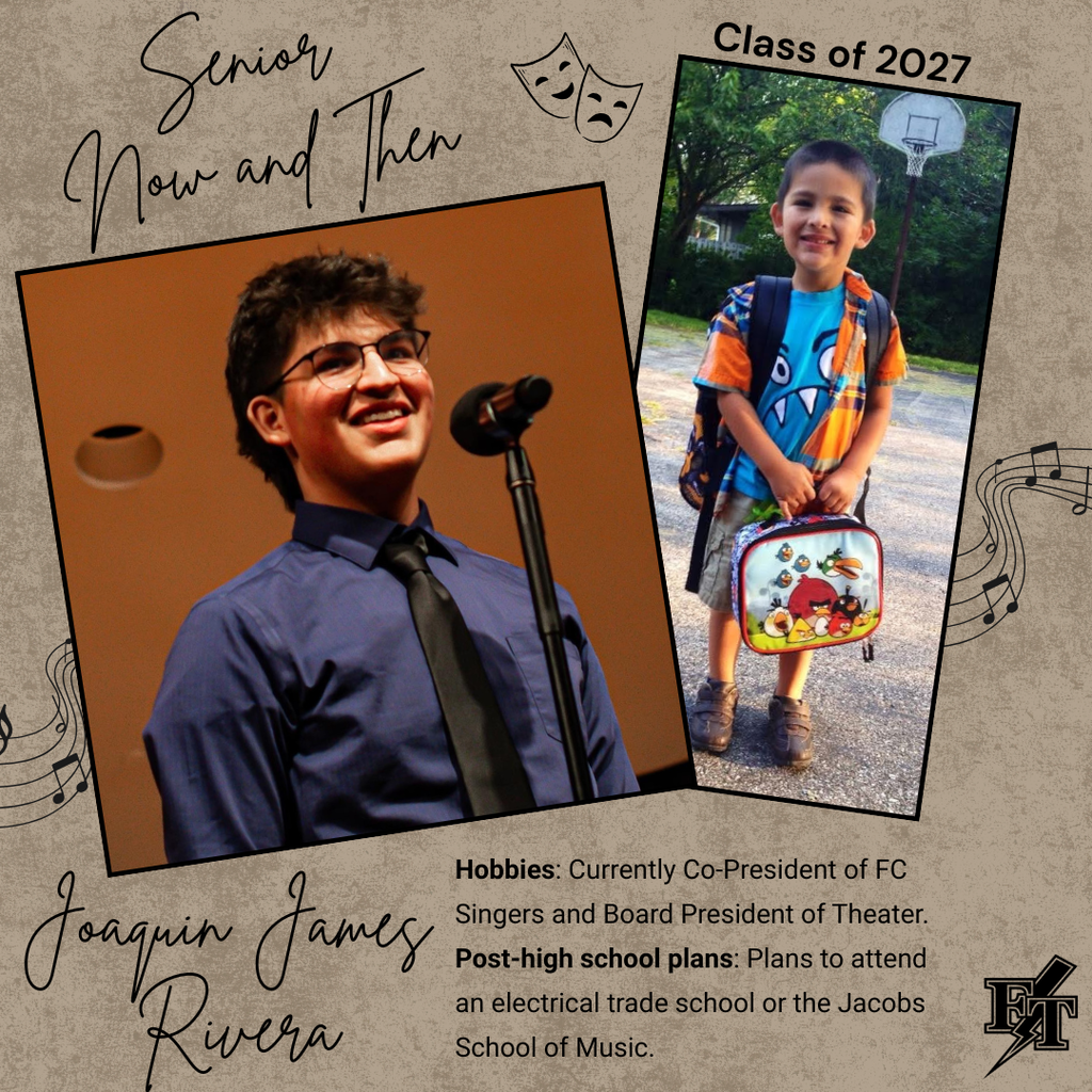 Joaquin Rivera Senior Now and Then
