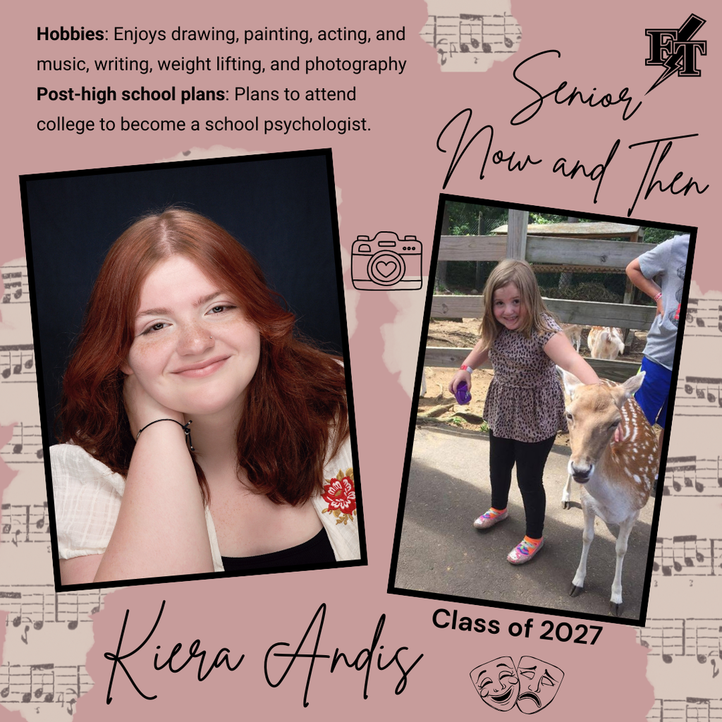 Kiera Andis Senior Now and Then