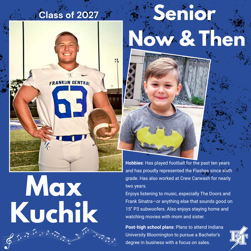 Max Kuchik Senior Now and Then