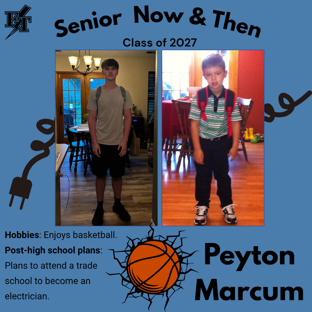 Peyton Marcum Senior Now and Then