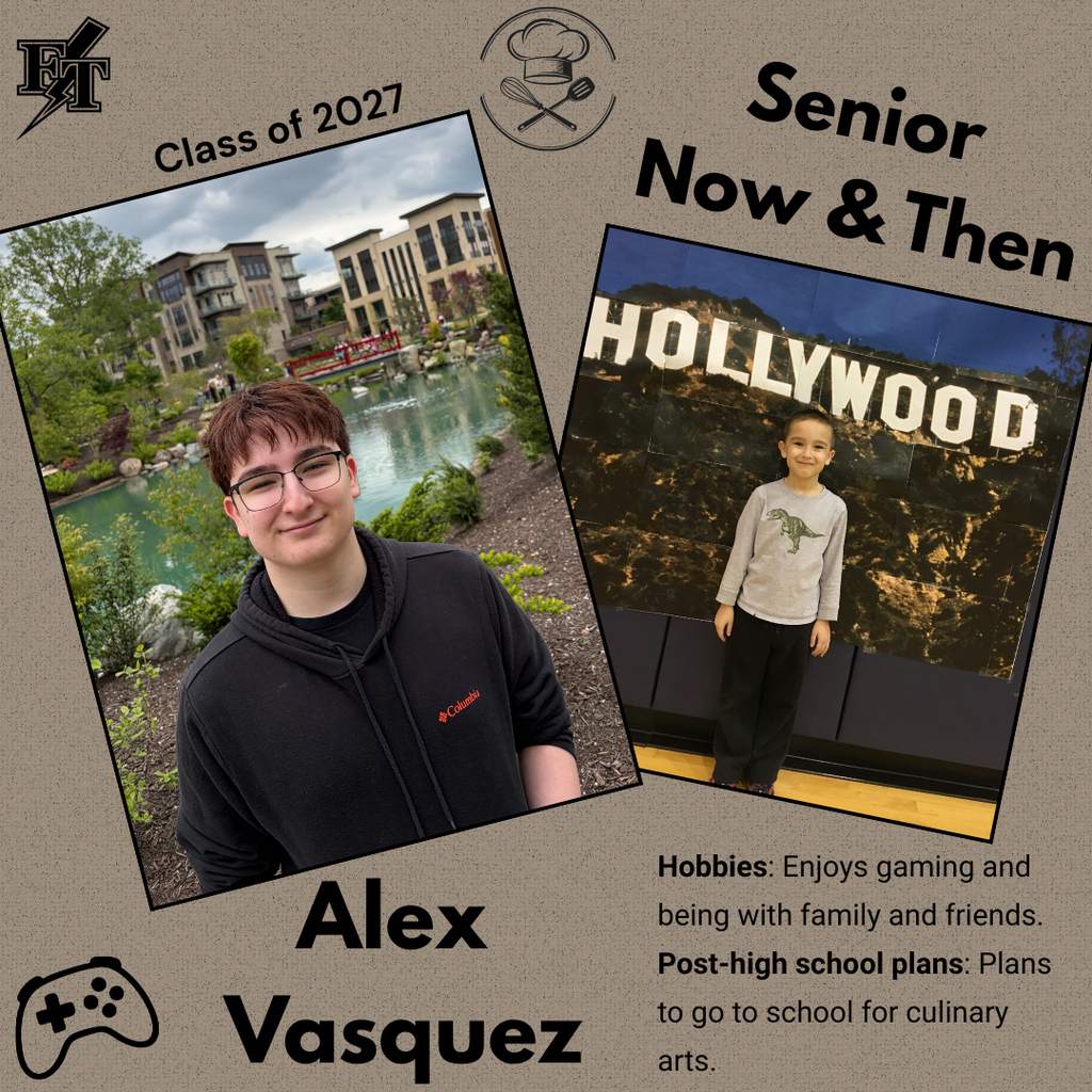 Alez Vasquez Senior Now and then