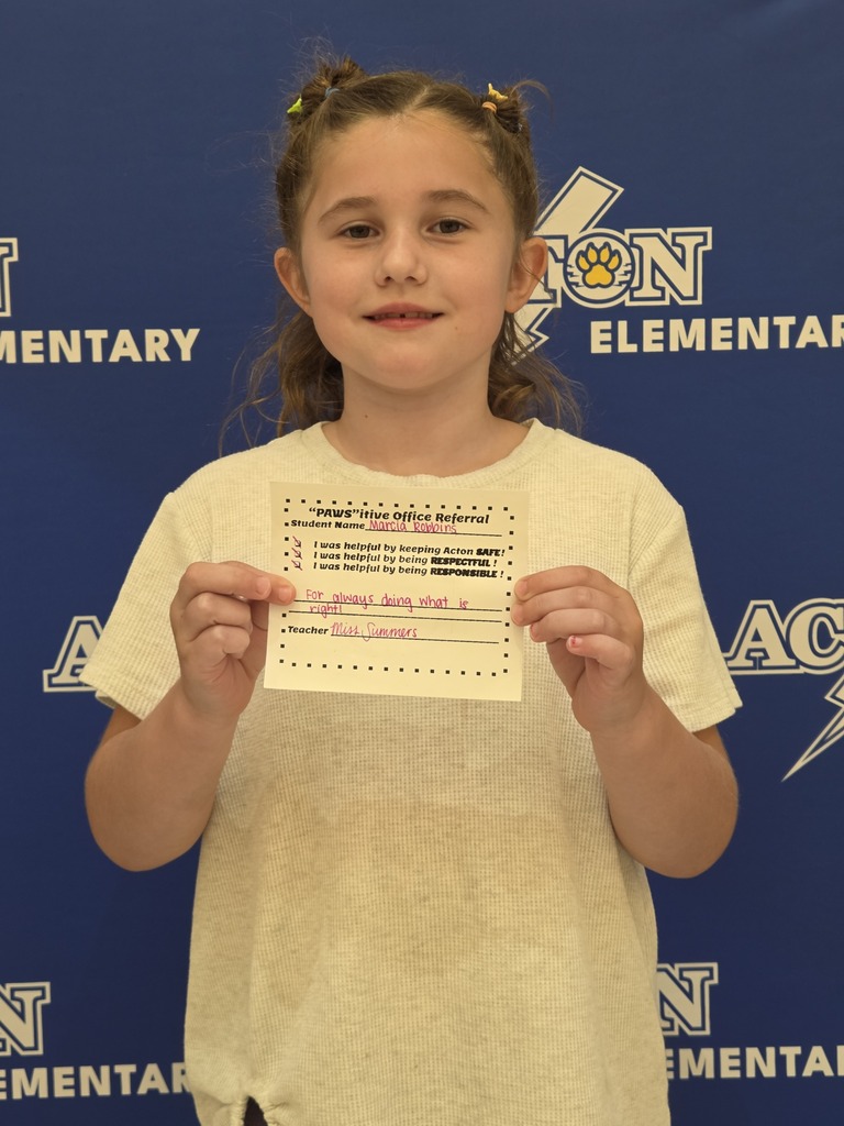 Student with Pawsitive Office Referral