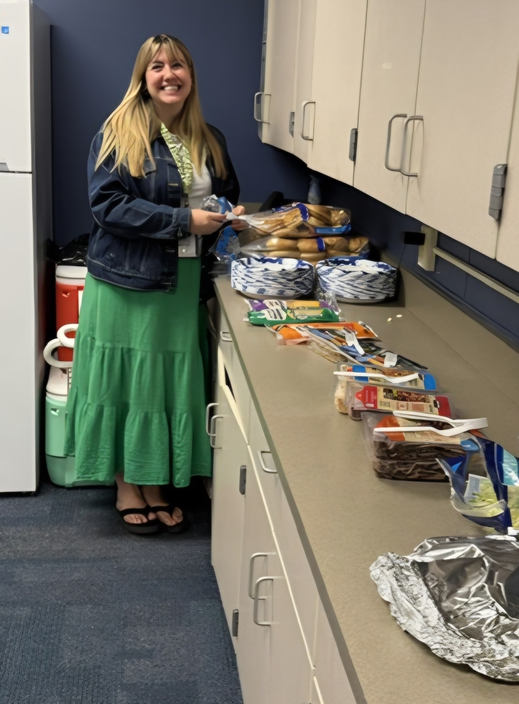 Thank you PTO for the Cold Cut Sandwich bar!