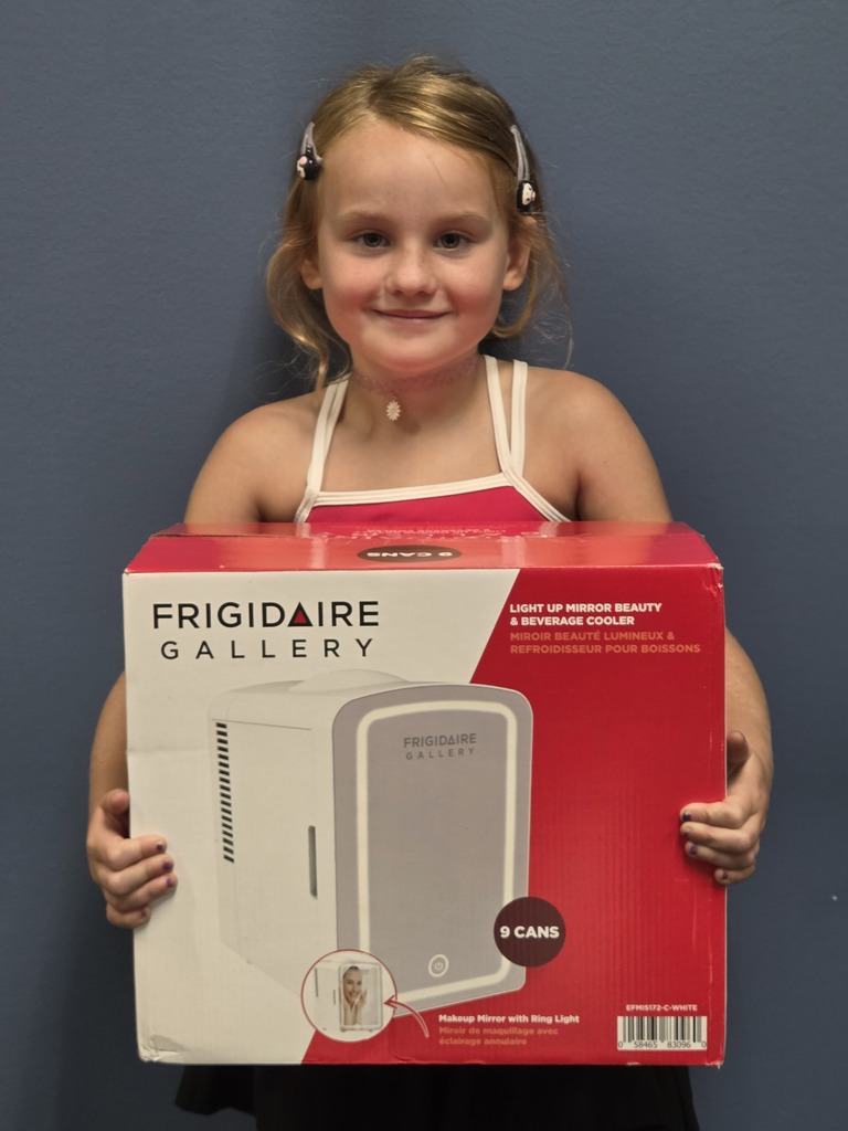 POP! Fundraiser Mini Fridge Winner