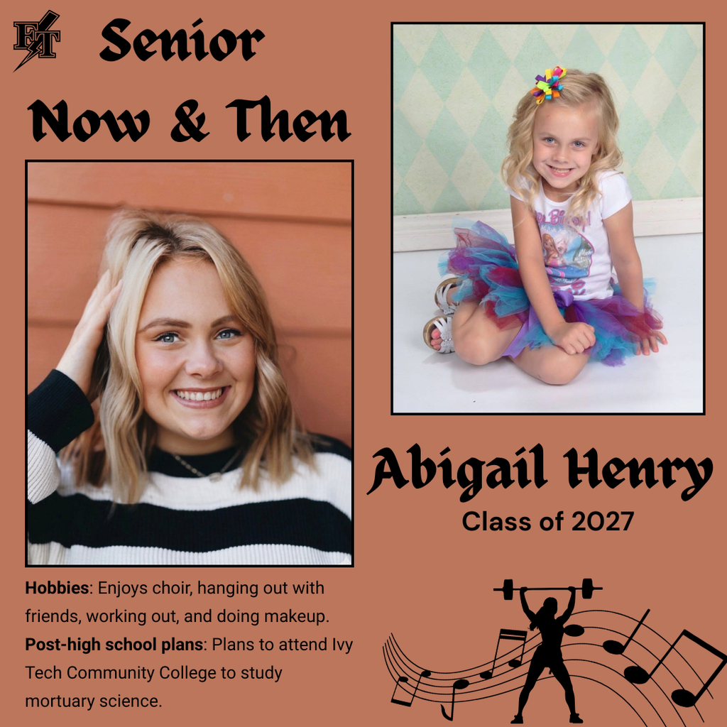 Abigail Henry Senior Now and Then