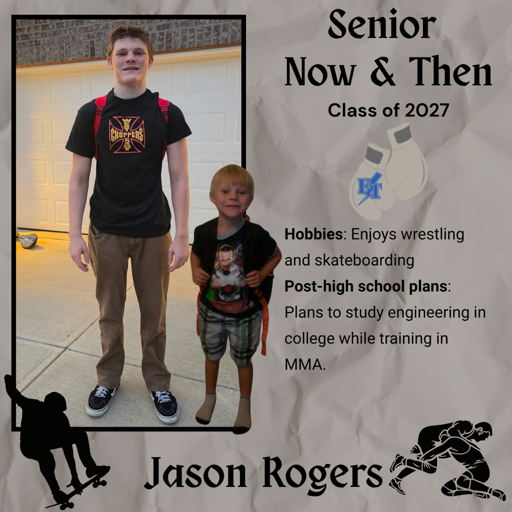 Jason Rogers Senior Now and Then