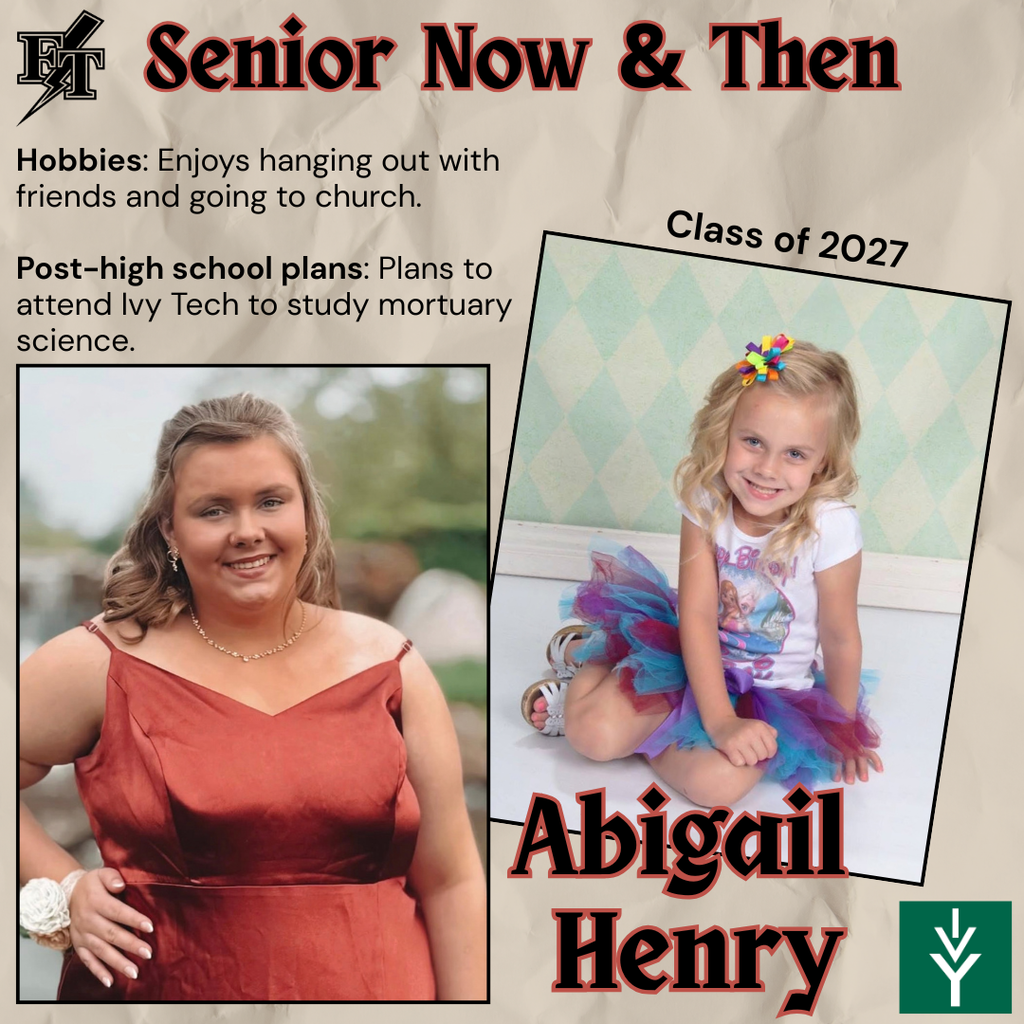 Abigail Henry Senior Now and Then