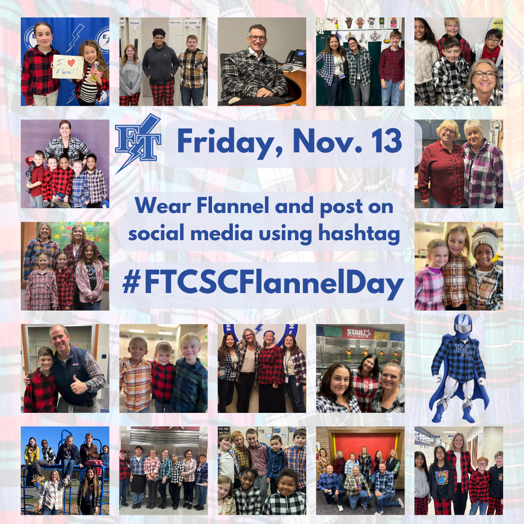 Flannel Day on November 13th
