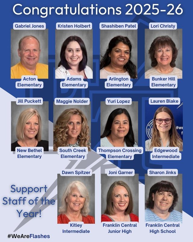 2026 Support Staff of the Year