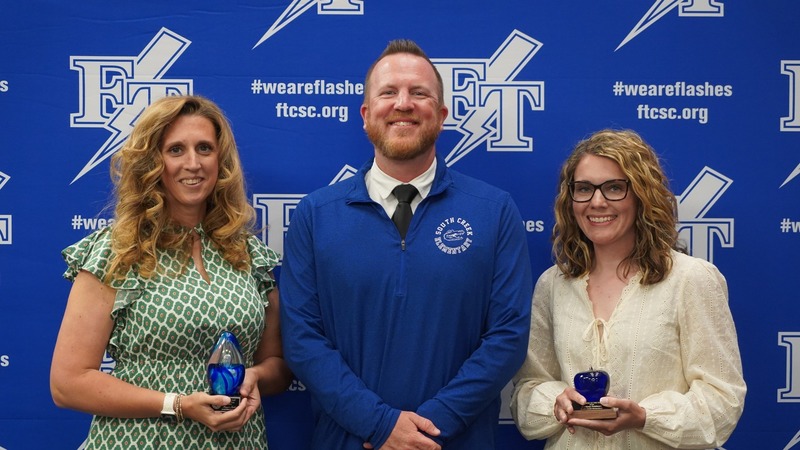 South Creek eacher of the Year and Support Staff of the Year