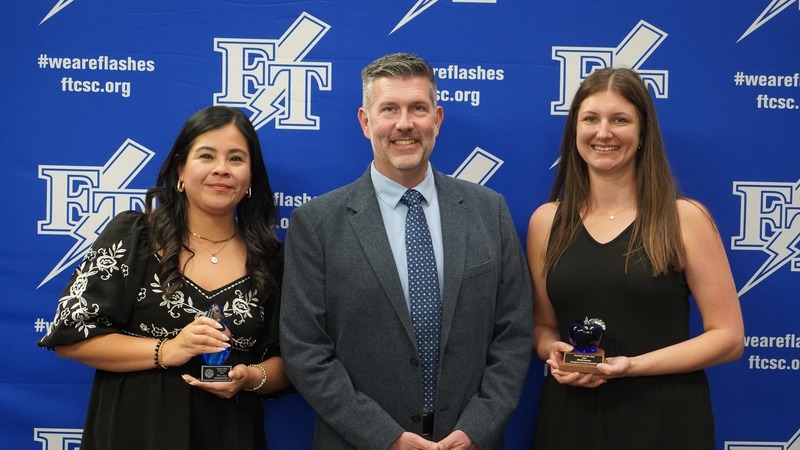 Thompson Crossing eacher of the Year and Support Staff of the Year
