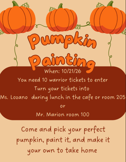 Pumpkin Painting Pop Up