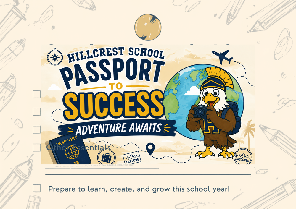 Hillcrest School Supply Lists 2026-2026