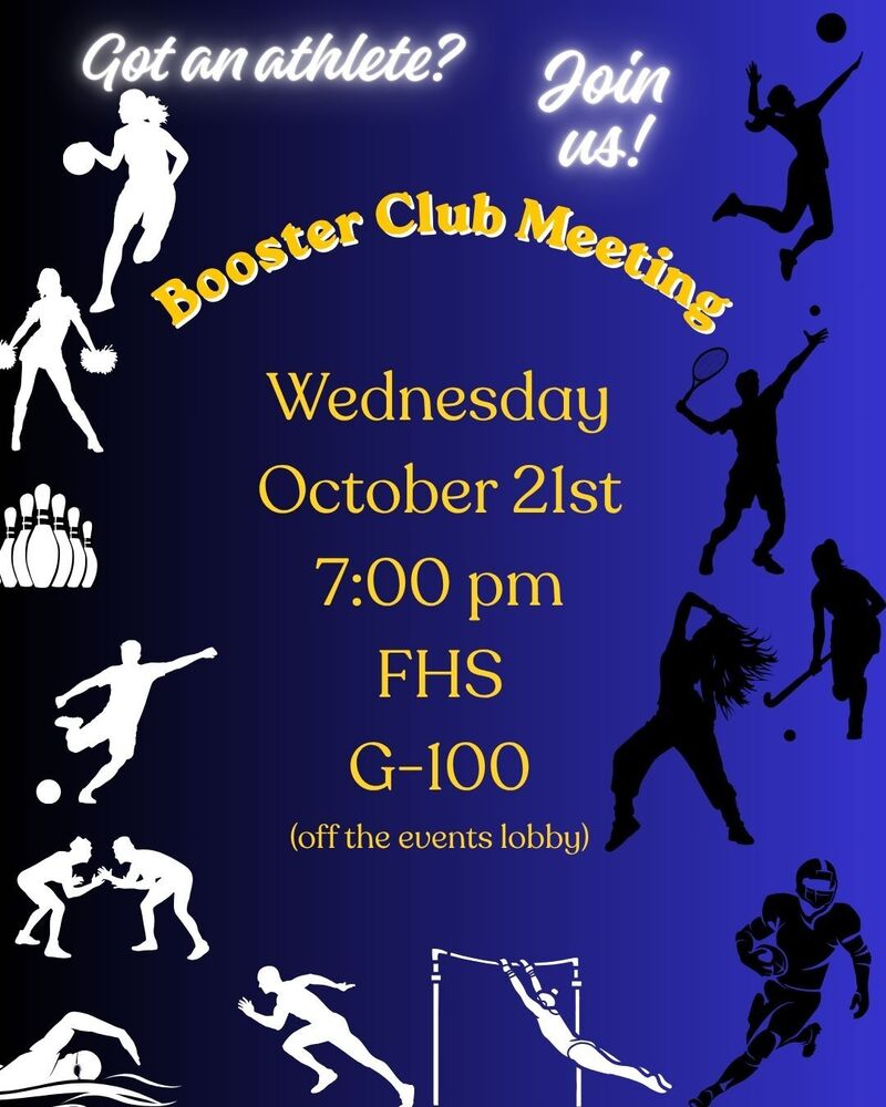 Booster Club Meeting (OCT 21)