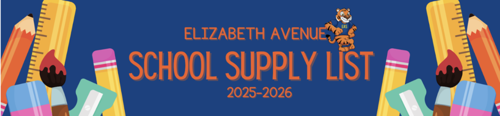 EAS 2025-26 School Supply Lists