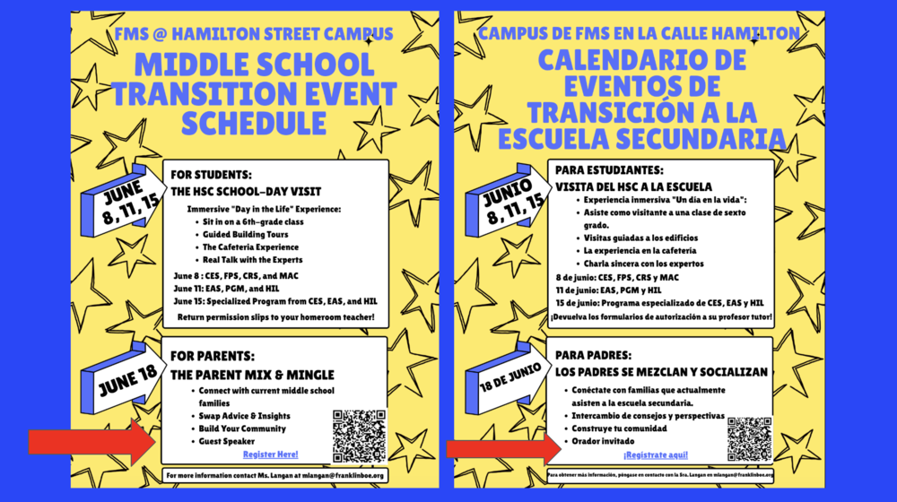 6th Grade Mix & Mingle - June 18