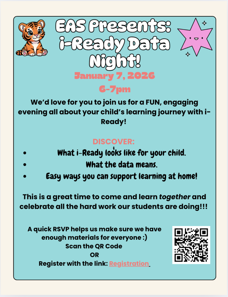 EAS I-Ready Data Night - Jan 7, 2026