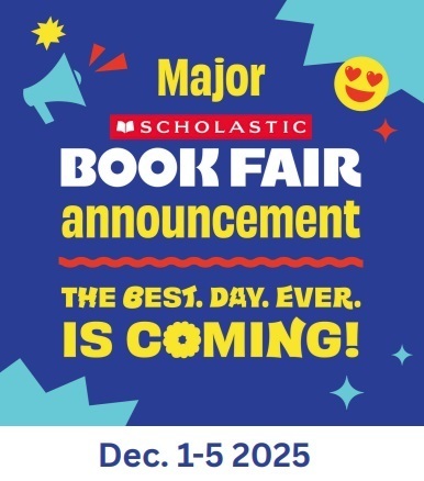 Scholastic Book Fair in Coming!