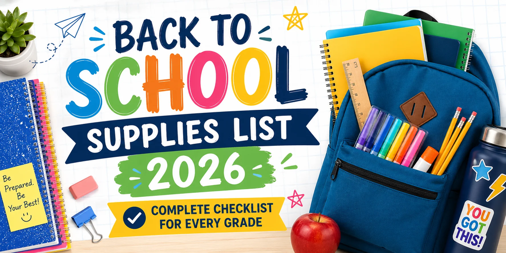 Back to School Supplies for SY 26-27