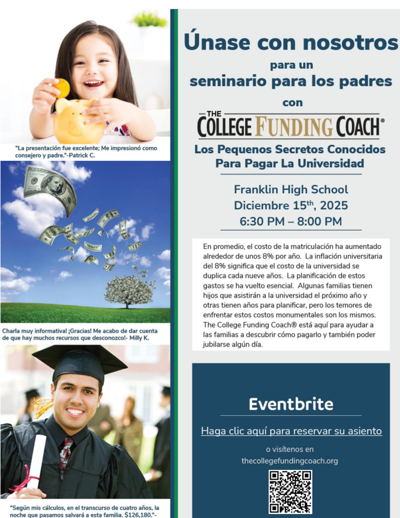 families of students of all ages are welcome