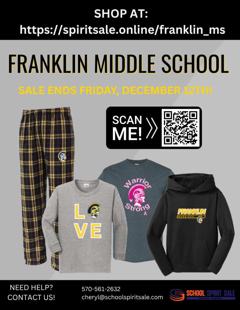 School Spirit Wear Sale